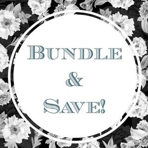 Bundle 3 items or more and save 25%😊